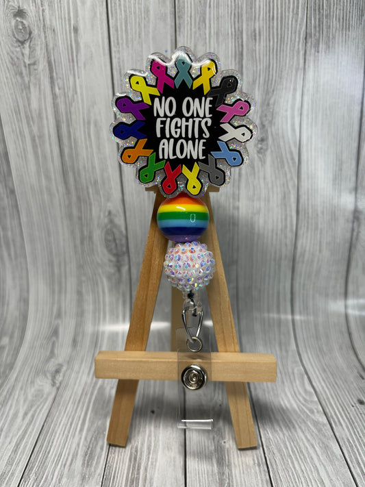 No one fight alone Badge Reel