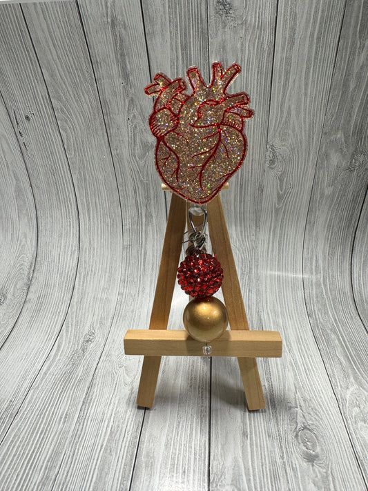 Anatomical Heart Badge Reel